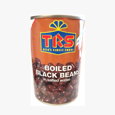 boiled black beans