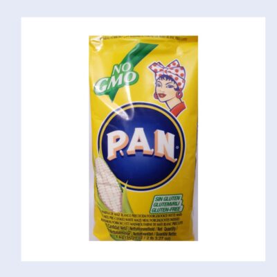 Pan white corn