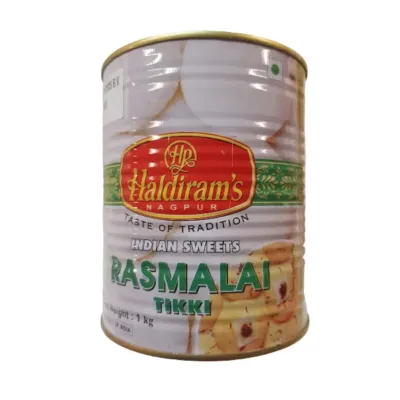 Haldiram rasmalai tikki